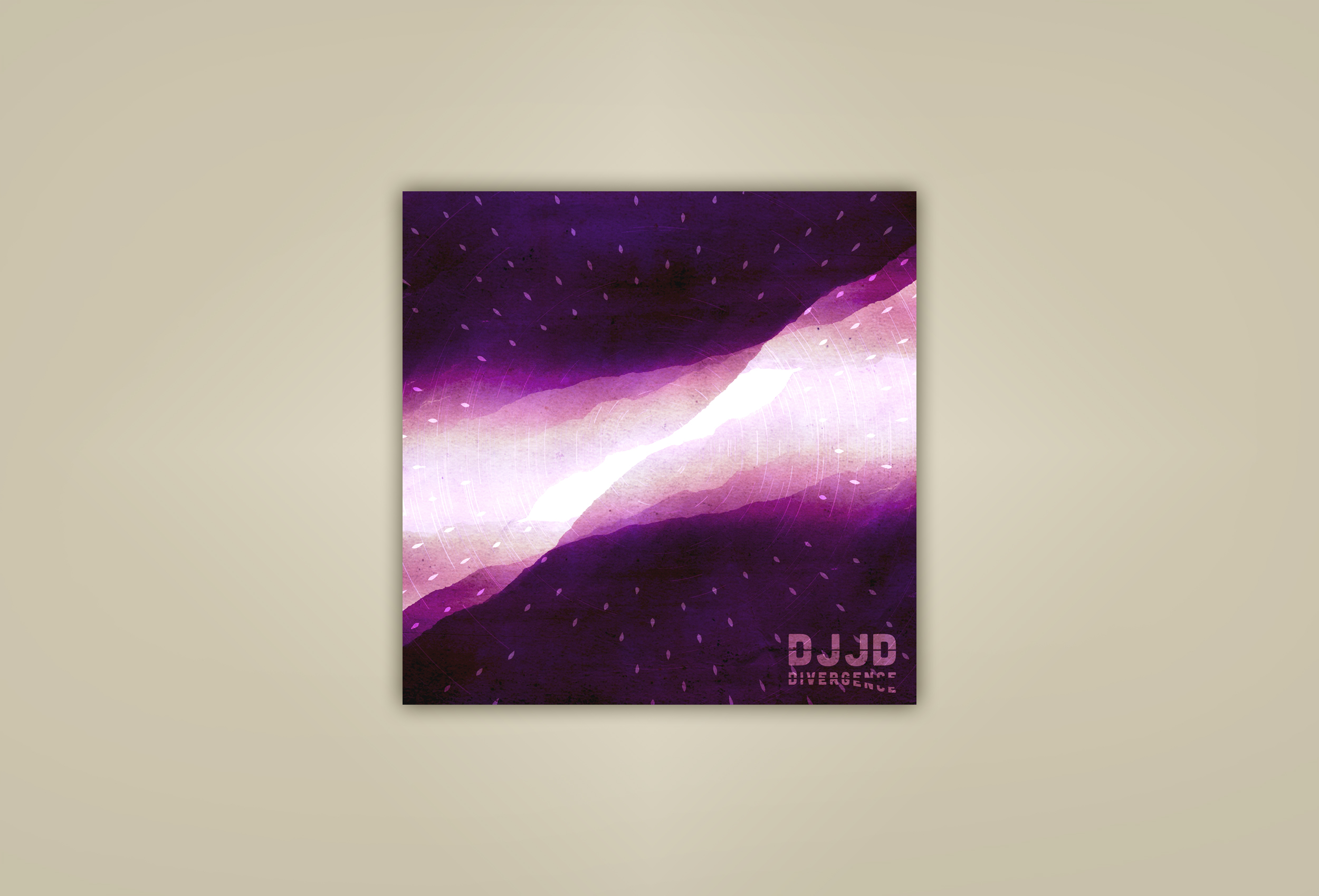 DjjD - Divergence album artwork design.