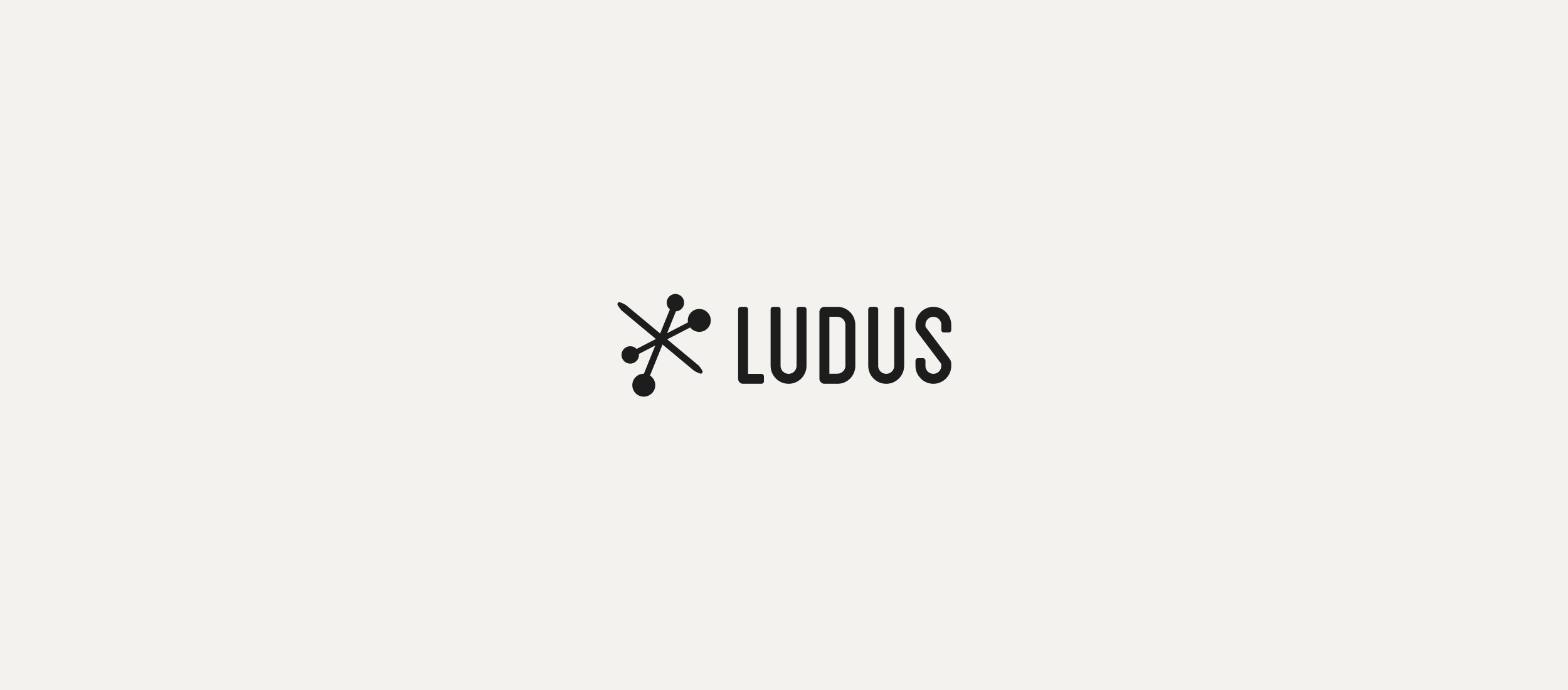 Ludus logo design.