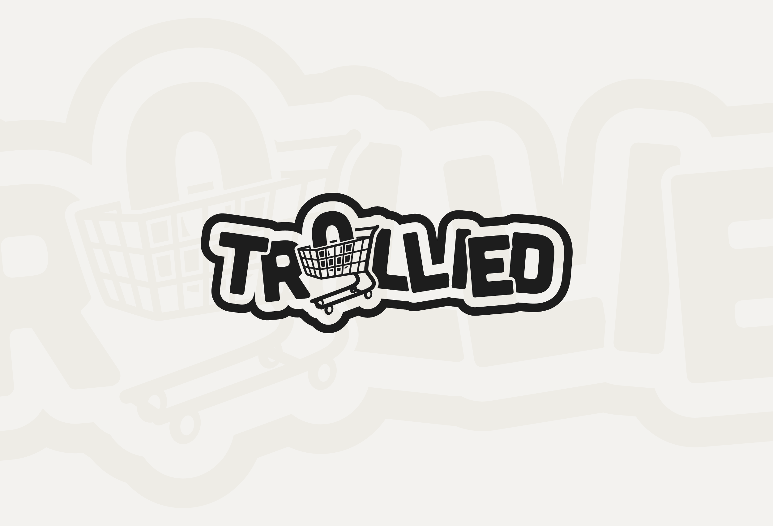 Trollied logo design.